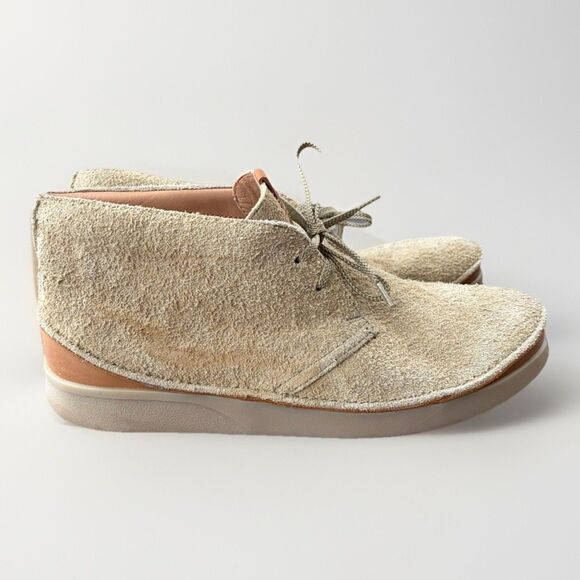 Clarks Oakland Rise Men’s Tan Suede Shoes Chukka Size 11.5 main image 5